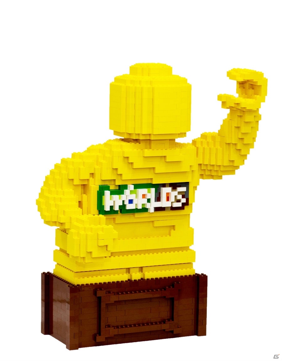PS4「LEGOワールド目指せマスタービルダー」大会優勝賞品の三井淳平氏作成オリジナルトロフィーが完成！の画像3