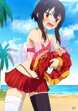 水着姿も堪能できる「この素晴らしい世界に祝福を！ -この欲深いゲームに審判を！-」の店舗特典用描き下ろしイラストが公開！の画像6