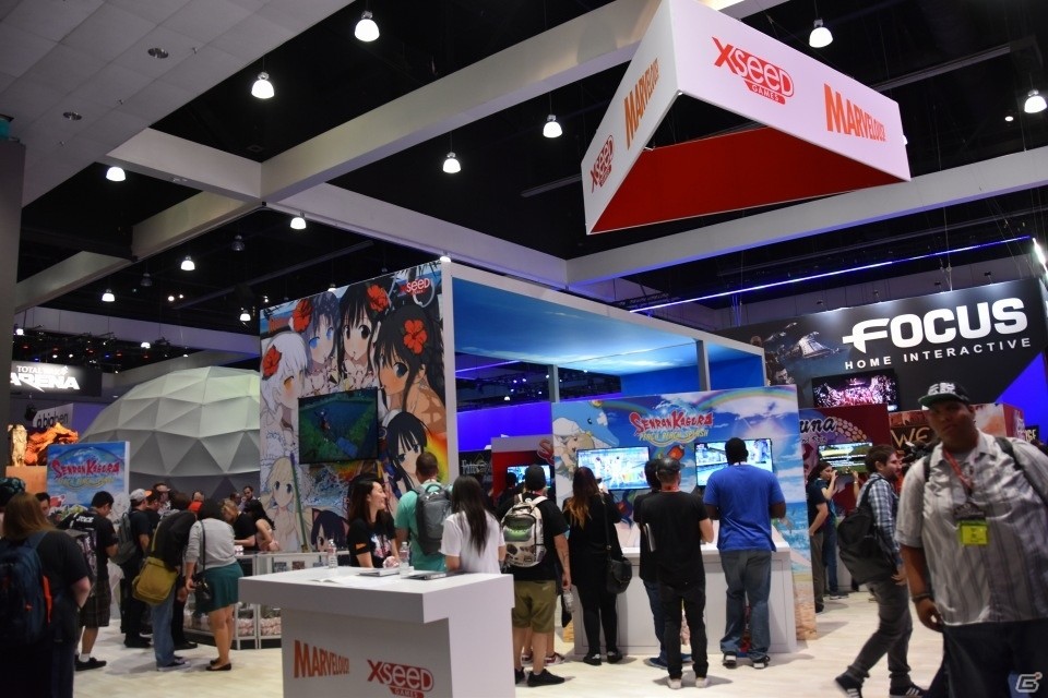 【E3 2017】閃乱カグラやFateが注目を集めるXSEED Games/マーベラスブースを紹介の画像1
