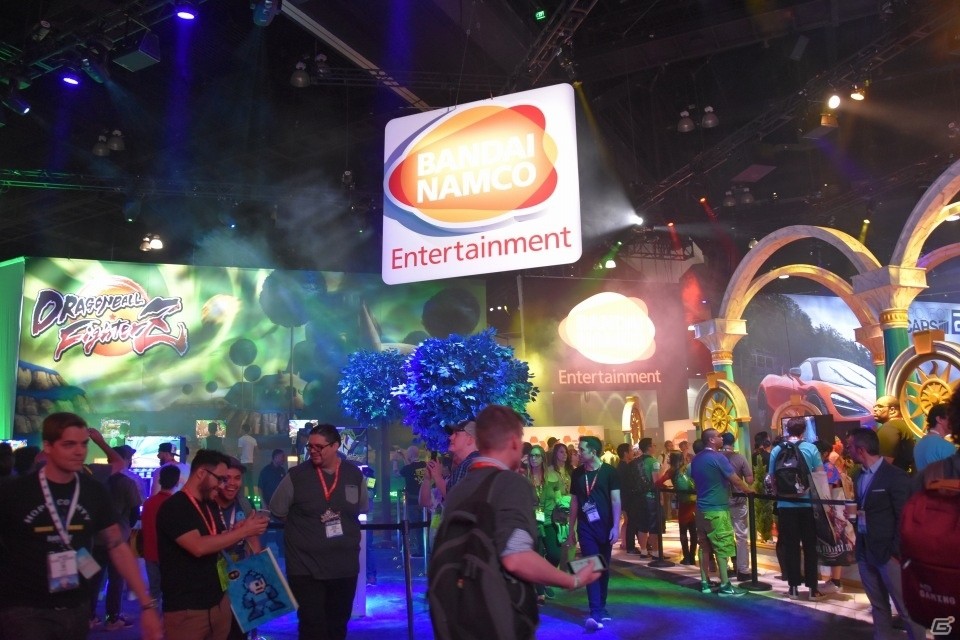 【E3 2017】「ドラゴンボール ファイターズ」で盛り上がるバンダイナムコエンターテインメントブースを紹介の画像1