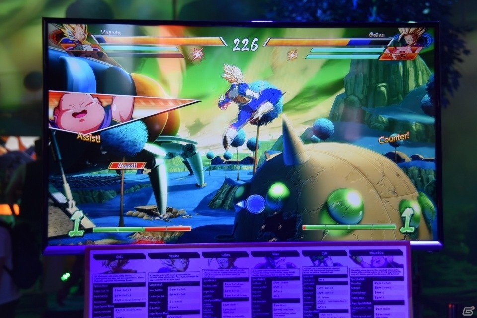 【E3 2017】「ドラゴンボール ファイターズ」で盛り上がるバンダイナムコエンターテインメントブースを紹介の画像4