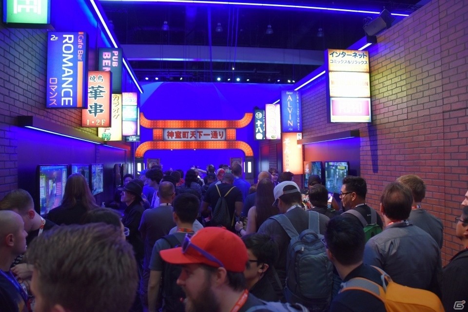 【E3 2017】神室町天下一通りがロサンゼルスに出現！SEGA/ATLUSブースを紹介の画像2