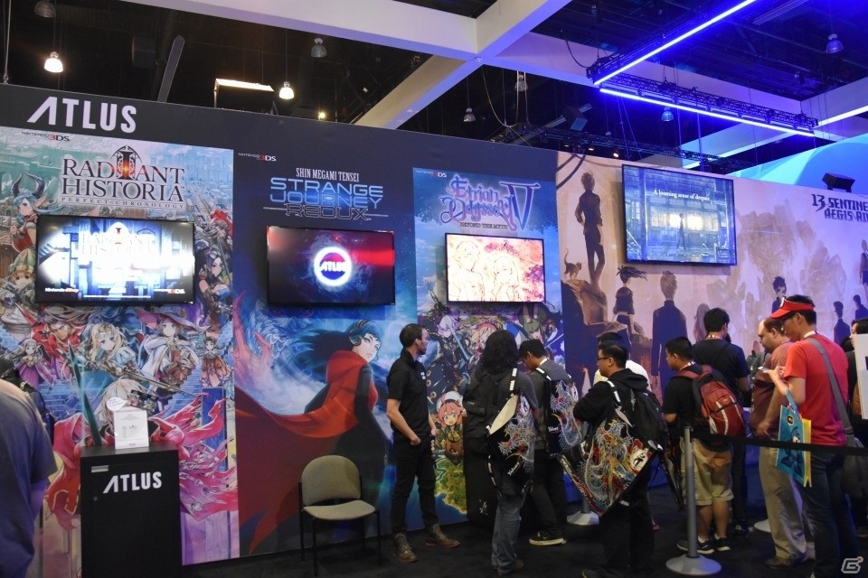 【E3 2017】神室町天下一通りがロサンゼルスに出現！SEGA/ATLUSブースを紹介の画像5