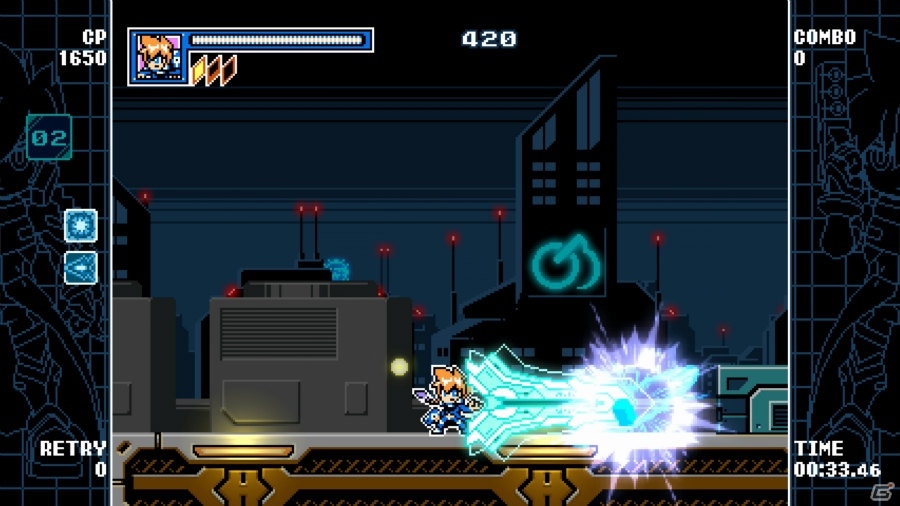 Switch版「マイティガンヴォルト バースト」が配信開始！ベックとガンヴォルト、ボスキャラの情報を一挙公開の画像17