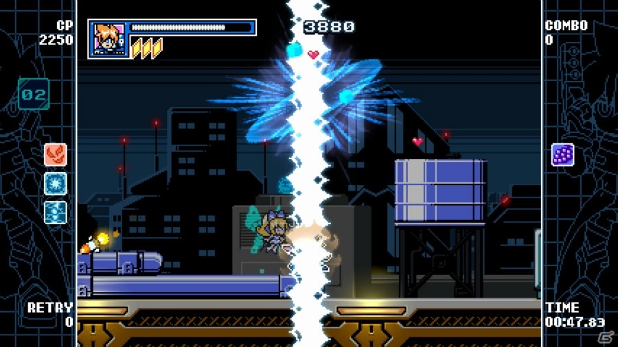 Switch版「マイティガンヴォルト バースト」が配信開始！ベックとガンヴォルト、ボスキャラの情報を一挙公開の画像19