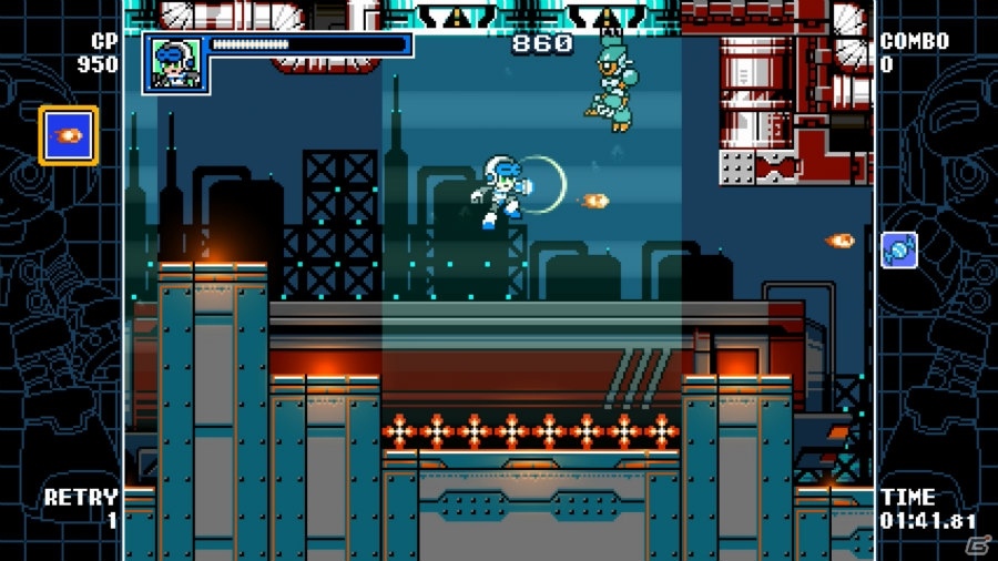 Switch版「マイティガンヴォルト バースト」が配信開始！ベックとガンヴォルト、ボスキャラの情報を一挙公開の画像33