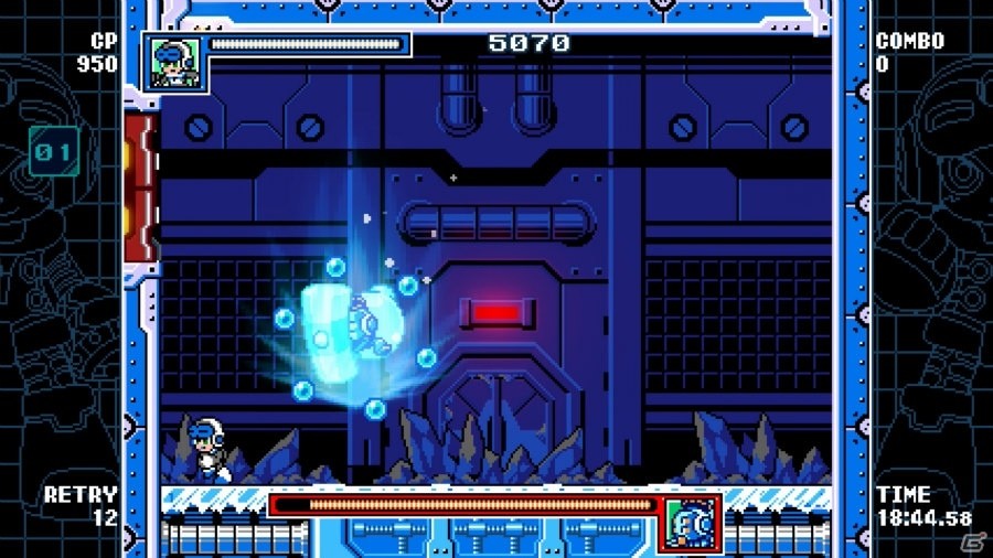 Switch版「マイティガンヴォルト バースト」が配信開始！ベックとガンヴォルト、ボスキャラの情報を一挙公開の画像36