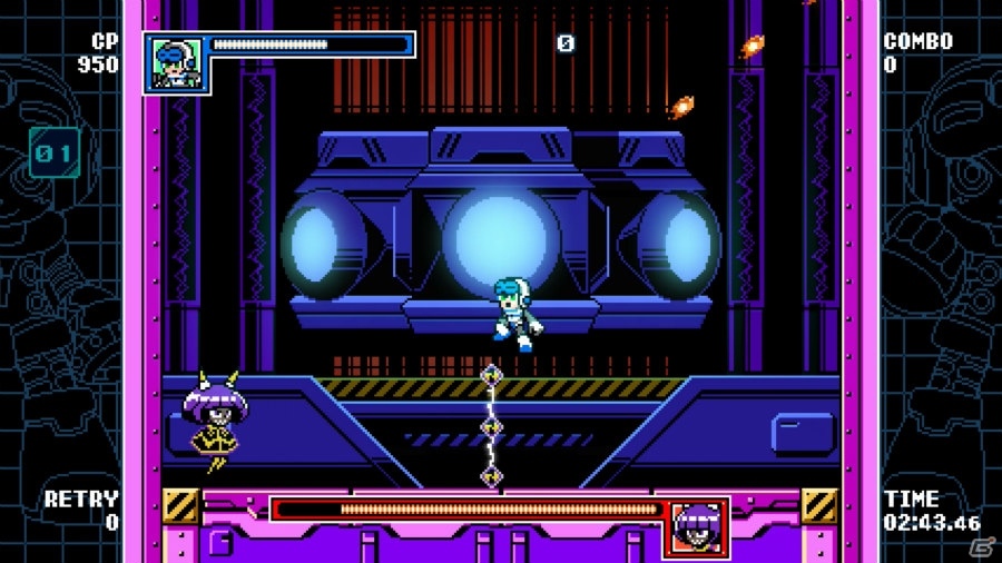 Switch版「マイティガンヴォルト バースト」が配信開始！ベックとガンヴォルト、ボスキャラの情報を一挙公開の画像44
