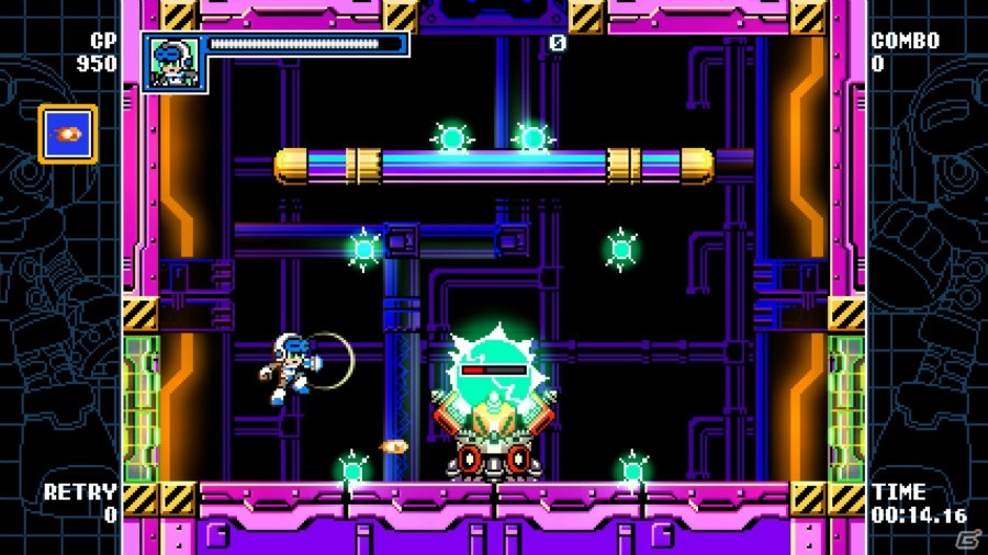 Switch版「マイティガンヴォルト バースト」が配信開始！ベックとガンヴォルト、ボスキャラの情報を一挙公開の画像46
