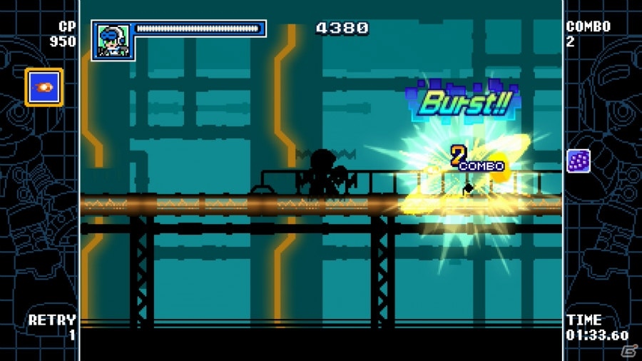 Switch版「マイティガンヴォルト バースト」が配信開始！ベックとガンヴォルト、ボスキャラの情報を一挙公開の画像47