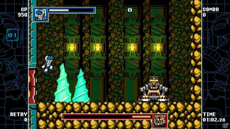 Switch版「マイティガンヴォルト バースト」が配信開始！ベックとガンヴォルト、ボスキャラの情報を一挙公開の画像51