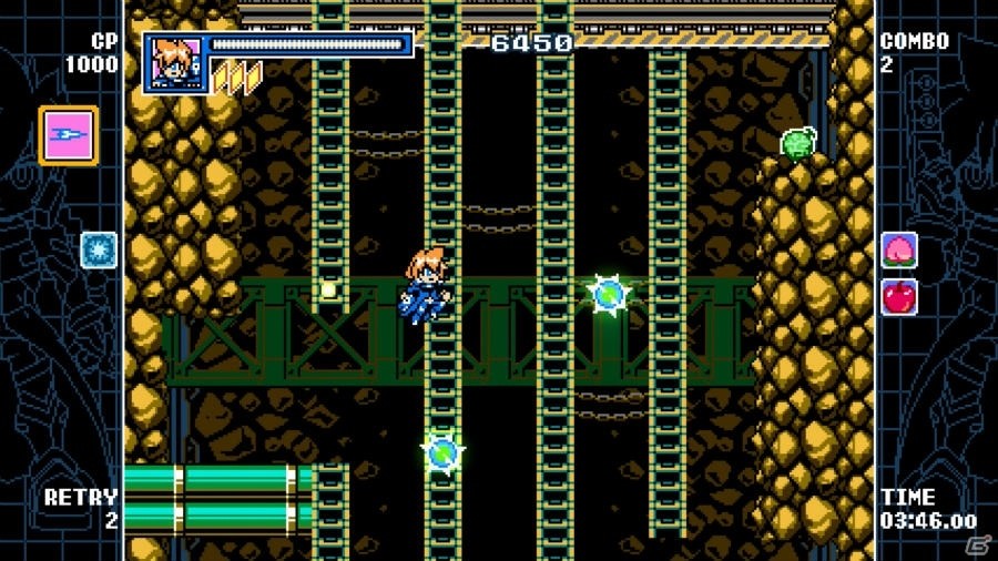 Switch版「マイティガンヴォルト バースト」が配信開始！ベックとガンヴォルト、ボスキャラの情報を一挙公開の画像53