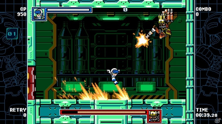 Switch版「マイティガンヴォルト バースト」が配信開始！ベックとガンヴォルト、ボスキャラの情報を一挙公開の画像57