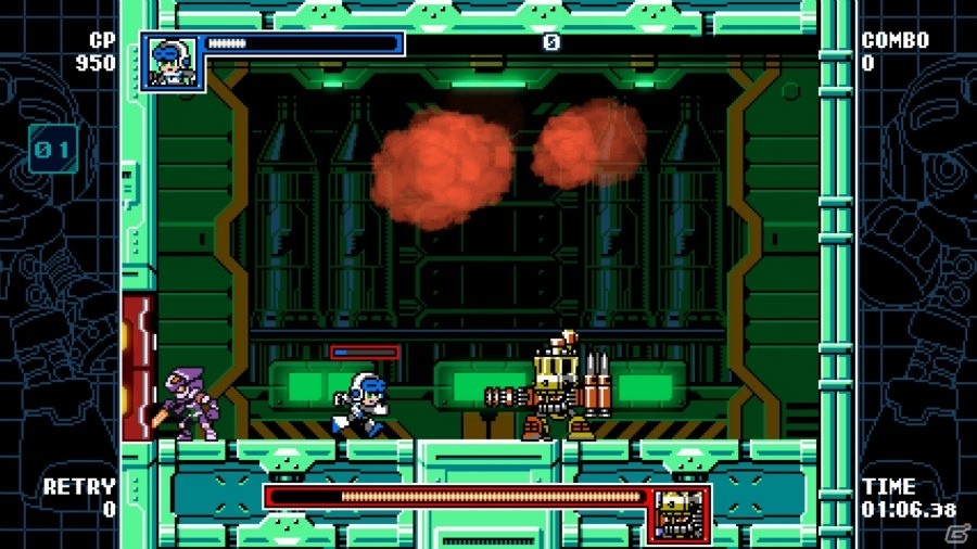 Switch版「マイティガンヴォルト バースト」が配信開始！ベックとガンヴォルト、ボスキャラの情報を一挙公開の画像58