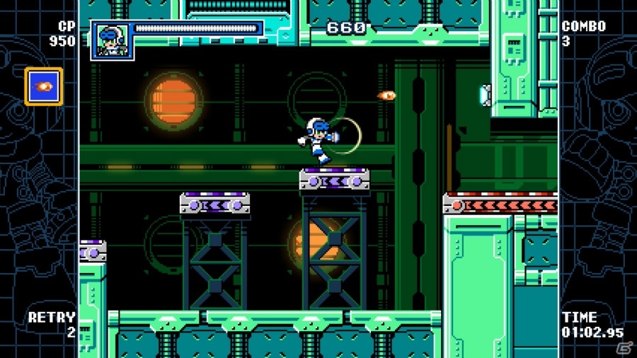Switch版「マイティガンヴォルト バースト」が配信開始！ベックとガンヴォルト、ボスキャラの情報を一挙公開の画像60