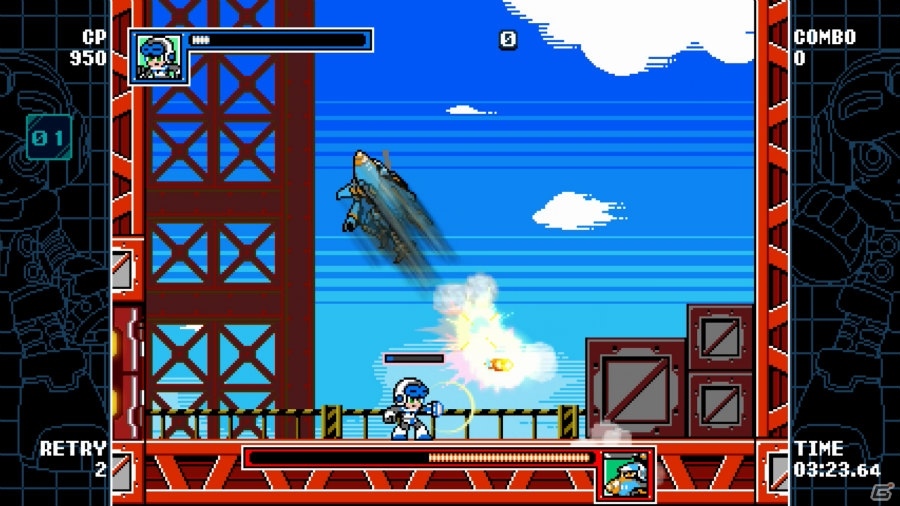 Switch版「マイティガンヴォルト バースト」が配信開始！ベックとガンヴォルト、ボスキャラの情報を一挙公開の画像64