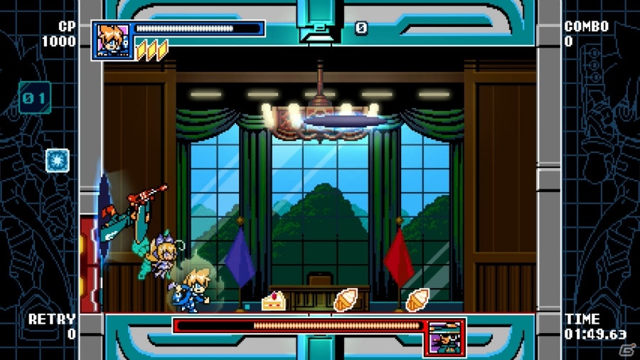 Switch版「マイティガンヴォルト バースト」が配信開始！ベックとガンヴォルト、ボスキャラの情報を一挙公開の画像79