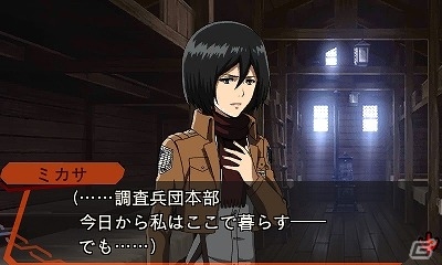 3DS「進撃の巨人 死地からの脱出」限定エピソードが楽しめる追加コンテンツ第1弾の配信が開始！TVアニメ制作人描き下ろしのイラスト付きの画像7