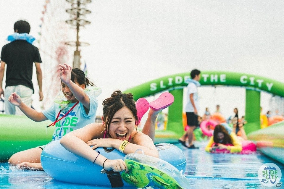 「モンスト」と日本最大級のウォーターフェス「Slide the City」がコラボ！「MONSTER Slide the City」がお台場にて開催の画像2