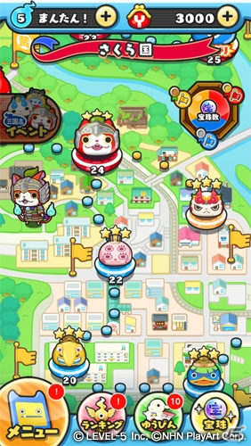 Ios Android 妖怪ウォッチ ぷにぷに レジェンド武将妖怪が登場 妖怪三国志リターンズ イベントが開催の画像 ゲーム情報サイト Gamer