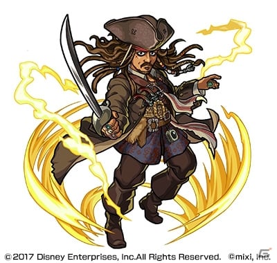 iOS/Android「モンスターストライク」映画「パイレーツ・オブ・カリビアン／最後の海賊」とのコラボが6月23日より開催！の画像2