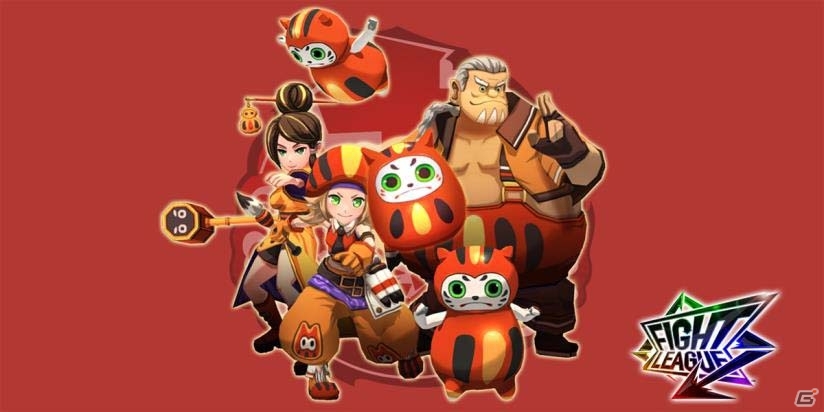 iOS/Android「ファイトリーグ」ゲームキャラクター主要5ブランドのメインビジュアルが公開にの画像1