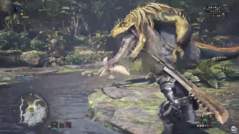 PS4「モンスターハンター：ワールド」実機プレイから見えた、自然と融和したハンティングの画像5