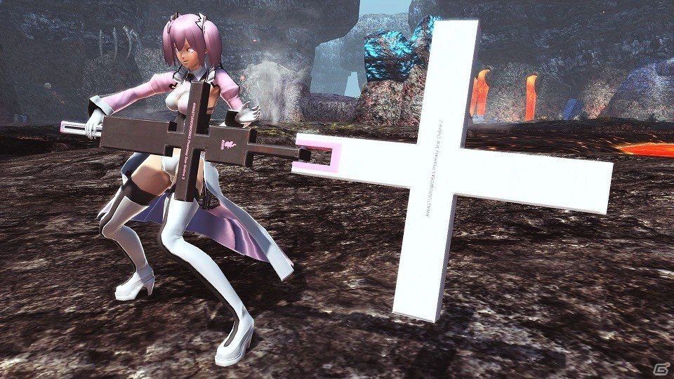 「ファンタシースターオンライン2」ヤスダスズヒト氏がデザインしたアイテムが登場するACスクラッチ「エキセントリックガールズ」が配信の画像108