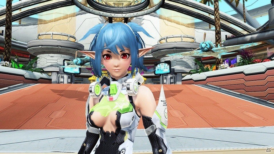 「ファンタシースターオンライン2」ヤスダスズヒト氏がデザインしたアイテムが登場するACスクラッチ「エキセントリックガールズ」が配信の画像142