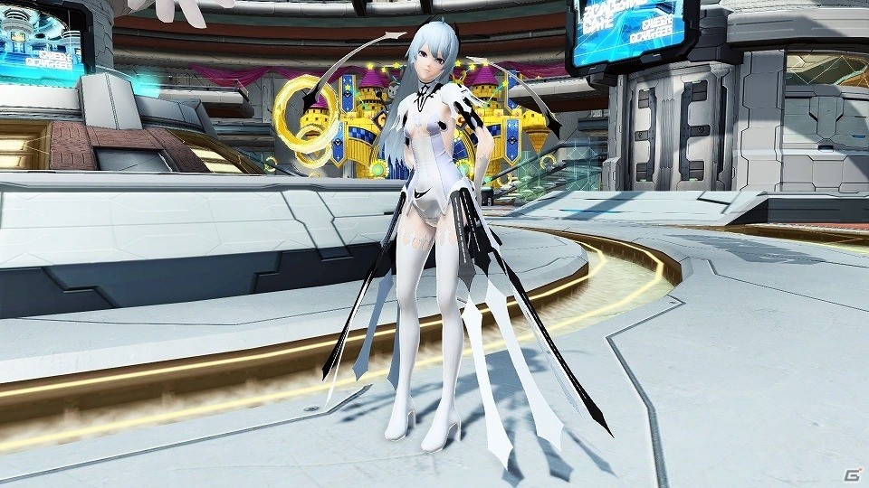 「ファンタシースターオンライン2」ヤスダスズヒト氏がデザインしたアイテムが登場するACスクラッチ「エキセントリックガールズ」が配信の画像25