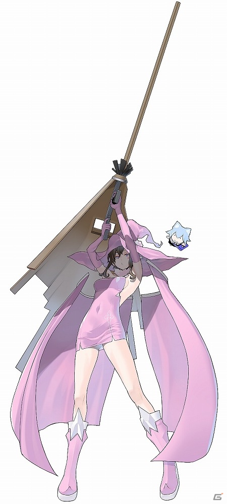 「ファンタシースターオンライン2」ヤスダスズヒト氏がデザインしたアイテムが登場するACスクラッチ「エキセントリックガールズ」が配信の画像44