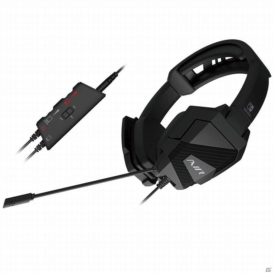 Nintendo Switchのボイスチャット機能に対応したゲーミングヘッドセット「AIR STEREO for Nintendo Switch」が7月に発売！の画像4