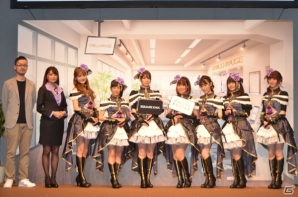 「プロジェクト東京ドールズ」の出演声優7名がキャラクターの衣装姿を披露！ゲームの全容も語られた発表会をレポートの画像1