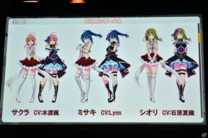 「プロジェクト東京ドールズ」の出演声優7名がキャラクターの衣装姿を披露！ゲームの全容も語られた発表会をレポートの画像5
