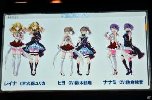 「プロジェクト東京ドールズ」の出演声優7名がキャラクターの衣装姿を披露！ゲームの全容も語られた発表会をレポートの画像6