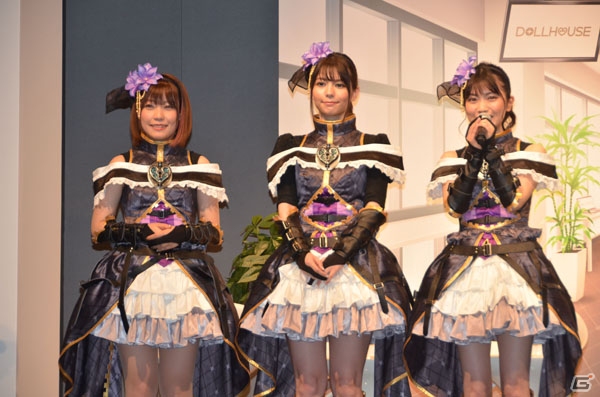 「プロジェクト東京ドールズ」の出演声優7名がキャラクターの衣装姿を披露！ゲームの全容も語られた発表会をレポートの画像42