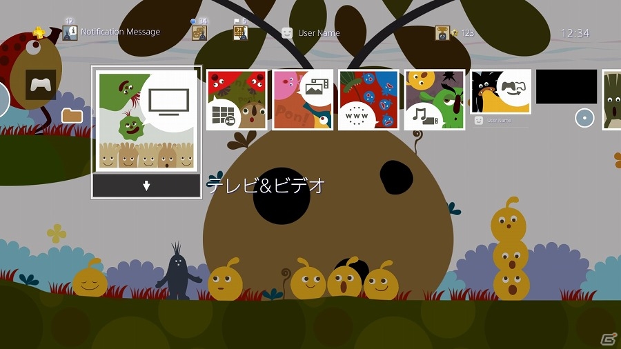 PS4版「LocoRoco」が本日配信！発売記念アバターの無料配布やテーマの販売もスタートの画像3