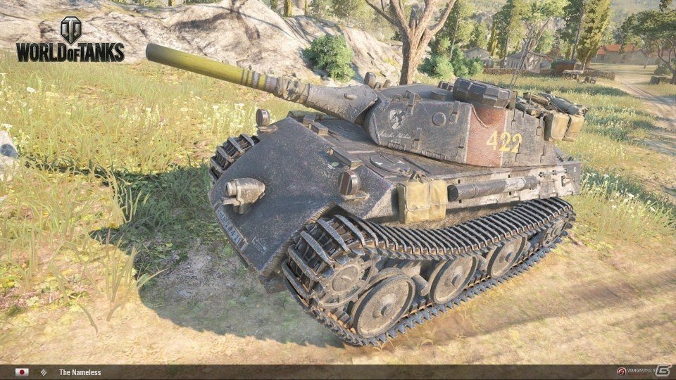 「World of Tanks Console」にて「戦場のヴァルキュリア」に登場するエーデルワイス号（Edelweiss）、ネームレス戦車（Nameless）の販売がスタートの画像4