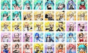 「初音ミク Project DIVA Future Tone」多彩なモジュールを着たミクたちがデザインされたアバターセットが発売開始！の画像1