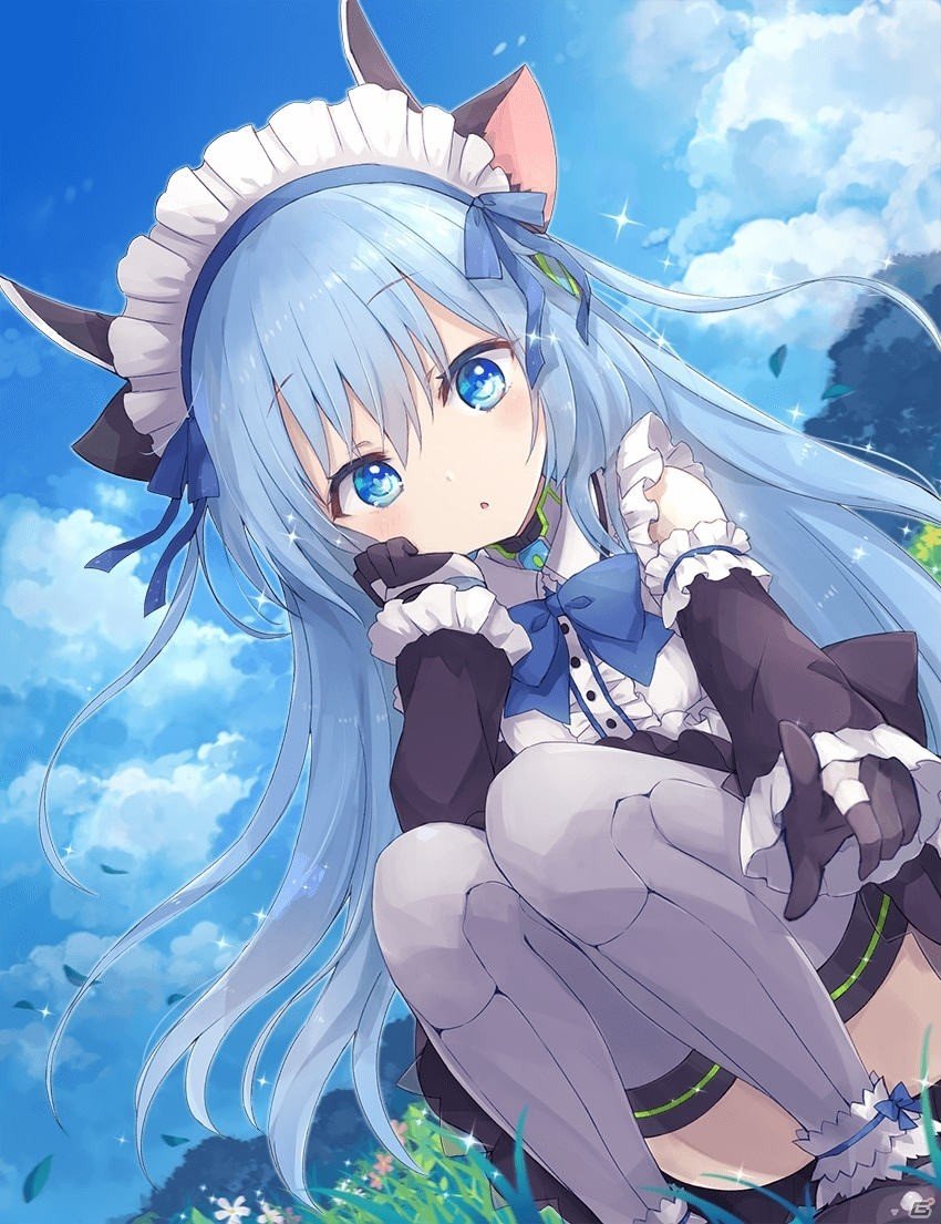 アンジュ・ヴィエルジュ～ガールズバトル～」メイド姿の「コード