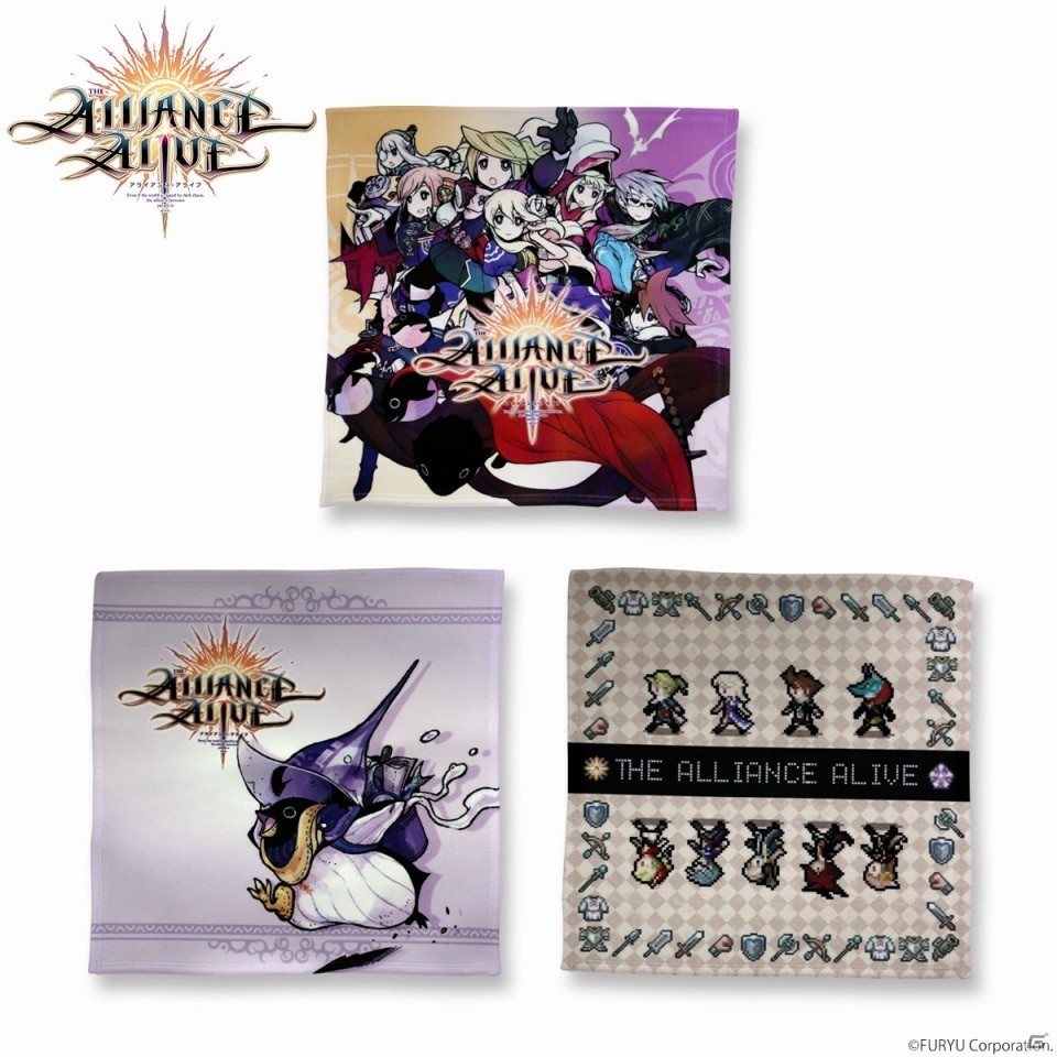 3DS「アライアンス・アライブ」オリジナルグッズがプレミアムバンダイにて発売決定―ソフトポーチやミニタオルがラインナップの画像8