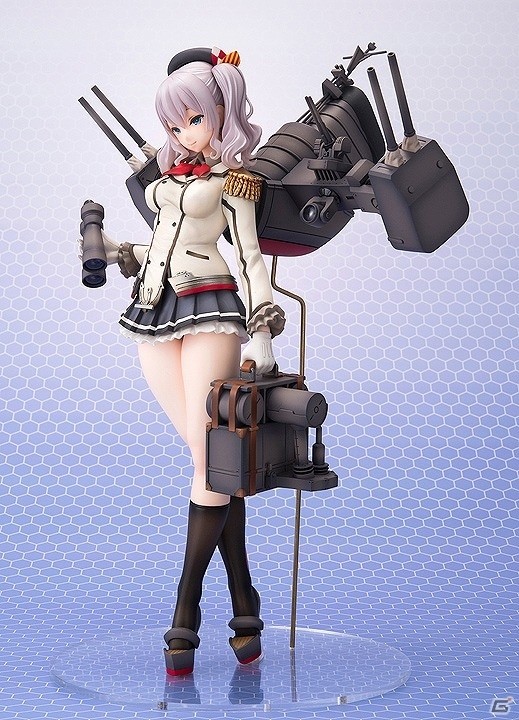 本日受注開始―「艦隊これくしょん -艦これ-」香取型 練習巡洋艦二番艦「鹿島」の1/7スケールフィギュアがAMAKUNIより登場！の画像3