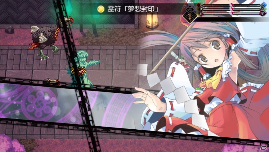 霊夢、紫、白蓮、美鈴と幻想郷の怪異を解決！PS Vita「東方幻想魔録W」が6月29日に配信の画像11