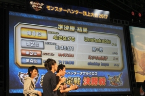 2017年の狩王の座を手にしたチームは……！？「モンスターハンター頂上大会2017」決勝大会レポートの画像40