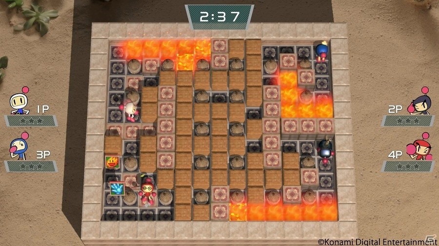 Nintendo Switch「スーパーボンバーマンR」新マップ、キャラクター、アクセサリーなどが追加！の画像2