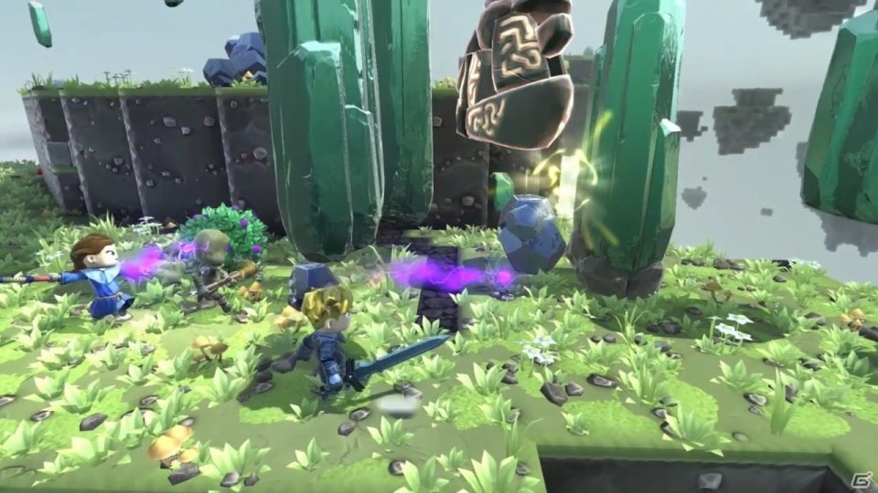 掘る、進む、戦う！3,000円で遊べるPS4向けモノづくりアクションRPG「ポータルナイツ」が本日発売の画像5