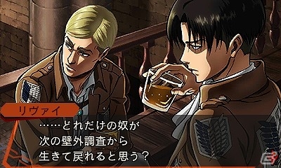 3DS「進撃の巨人 死地からの脱出」ゲームオリジナルのエピソードが楽しめる「追加コンテンツ第2弾」が配信！の画像3