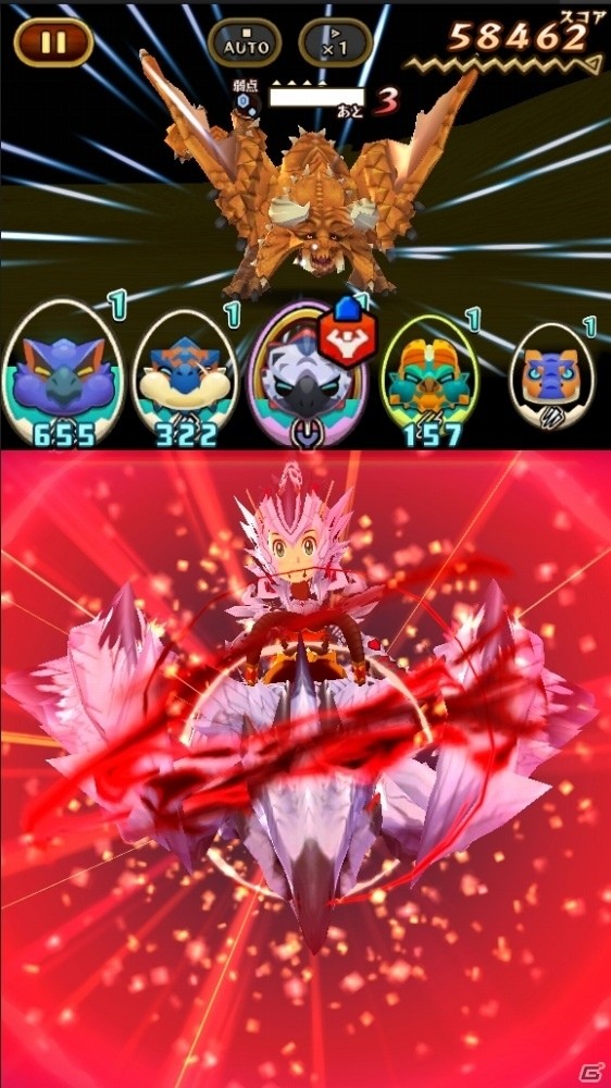 iOS/Android「オトモンドロップ モンスターハンター ストーリーズ」MHXXコラボに「銀翼の凶星 天彗龍 バルファルク」が襲来の画像5
