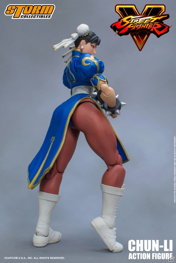 「ストリートファイターV」春麗の1/12アクションフィギュアが2017年8月発売の画像7