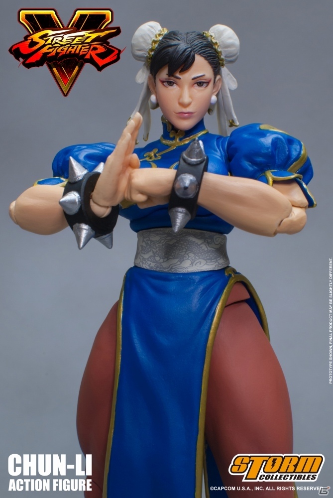 「ストリートファイターV」春麗の1/12アクションフィギュアが2017年8月発売の画像8